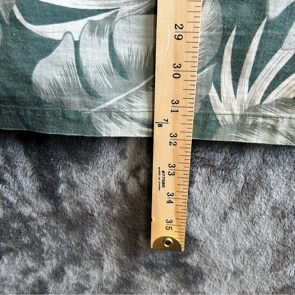 Vintage Cherokee Waikiki Green Floral Hawaiian Shirt Men’s XL Cotton - Picture 8 of 8